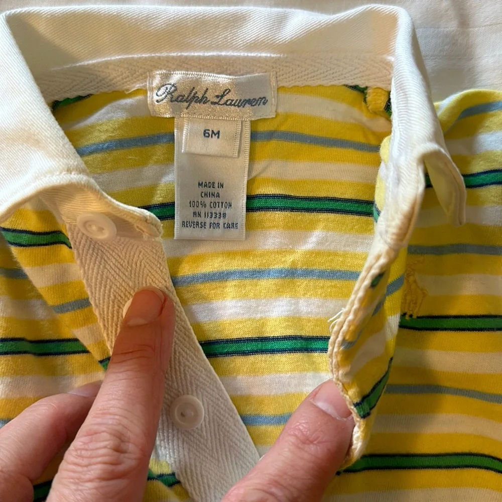 Ralph Lauren Coverall Polo Romper